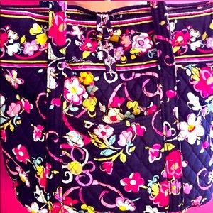 Vera Bradley Ribbons Large Tote